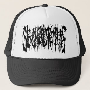 Slaughtered Remains - Black Logo Trucker Hat