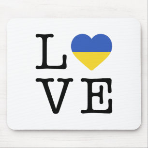 Slava Ukraine - Love Ukraine Mouse Pad