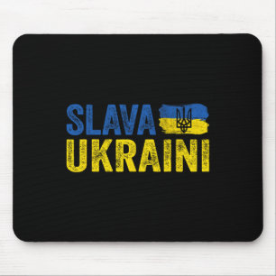 Slava Ukraini Glory To Ukraine1 Mouse Pad