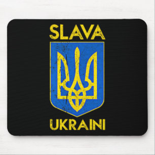Slava Ukraini Glory To Ukraine2 Mouse Pad