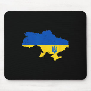 Slava Ukraini Glory To Ukraine Country Mouse Pad