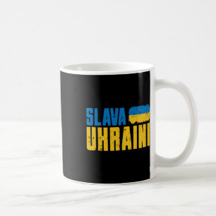 Slava Ukraini Glory To Ukraine Flag Ukrainian Wome Coffee Mug
