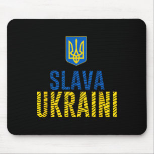 Slava Ukraini - Glory To Ukraine Mouse Pad