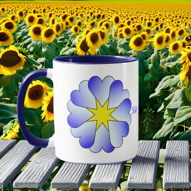 Slava Ukraini Sunflower Mug (Creator Uploaded)