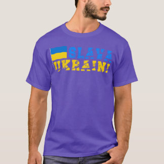 Slava Ukraini Ukraine Support Ukraine Flag Pride g T-Shirt