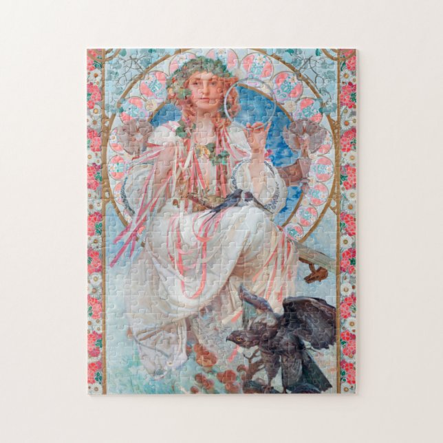 Slavia, Mucha Jigsaw Puzzle (Vertical)