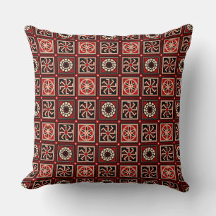 Slavic Amulet Signs Throw Pillow