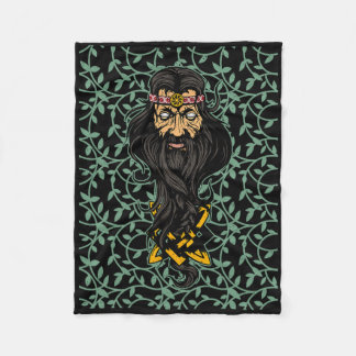 Slavic Celestial Being Craftsmanship Pagan Slavs P Fleece Blanket