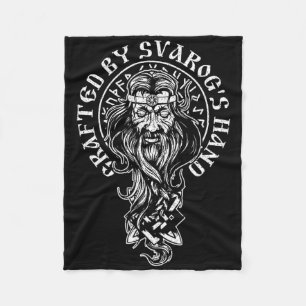 Slavic Celestial Being Craftsmanship Pagan Slavs P Fleece Blanket