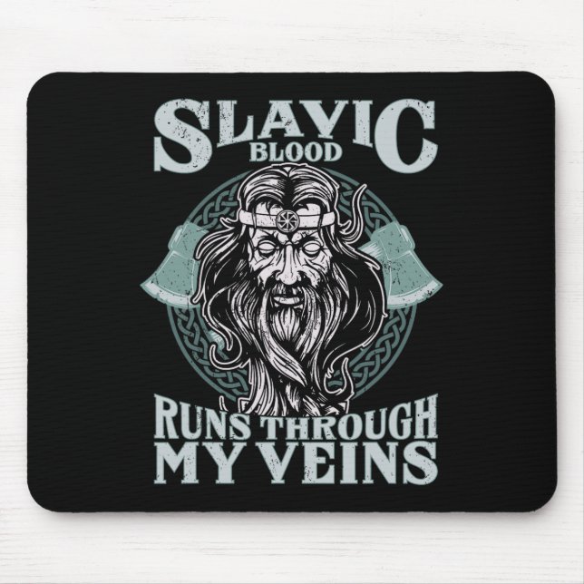 Slavic Celestial Being Craftsmanship Pagan Slavs P Mouse Pad (Front)