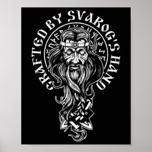 Slavic Celestial Being Craftsmanship Pagan Slavs P Poster