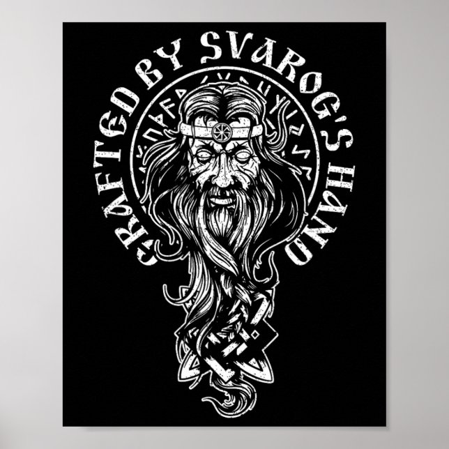 Slavic Celestial Being Craftsmanship Pagan Slavs P Poster (Front)