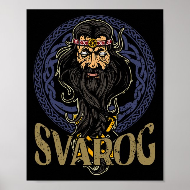 Slavic Celestial Being Craftsmanship Pagan Slavs P Poster (Front)