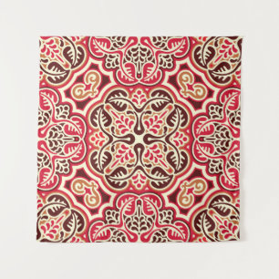 Slavic Ornament Vintage Seamless Pattern Tapestry