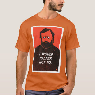 Slavoj Zizek I would prefer not to Classic TShirt