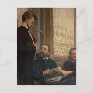 Slavonic Composers Postcard
