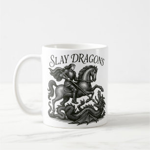 Slay Dragons Coffee Mug