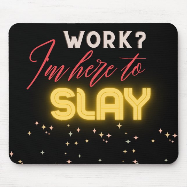 Slay Mouse  Pad (Front)