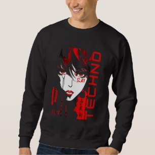 Slay the Scene Techno Fusion For Music Festival Fa Sweatshirt