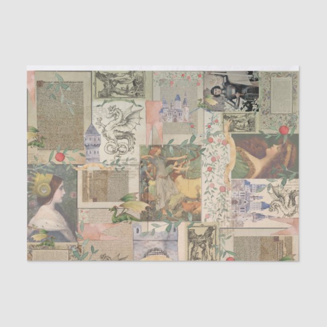 Slay Your Own Dragon Tissue Paper (Front)