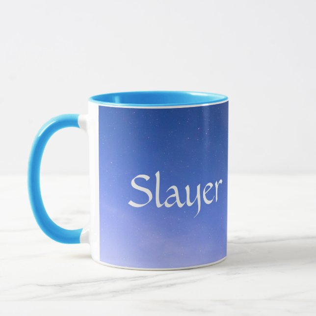 Slayer of Words Coffee Mug (Left)