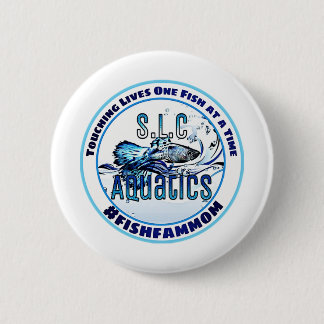 slc aquatics 6 cm round badge