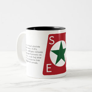 SLEA mugg — SLEA taso Two-Tone Coffee Mug
