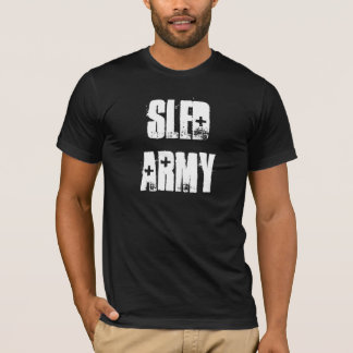 "Sled Army" Black Sledders.com T-shirt