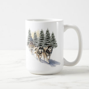 Sled Dogs Mug