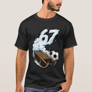 Sled Soccer 67 Snow Speed Funny Winter Sports T-Shirt