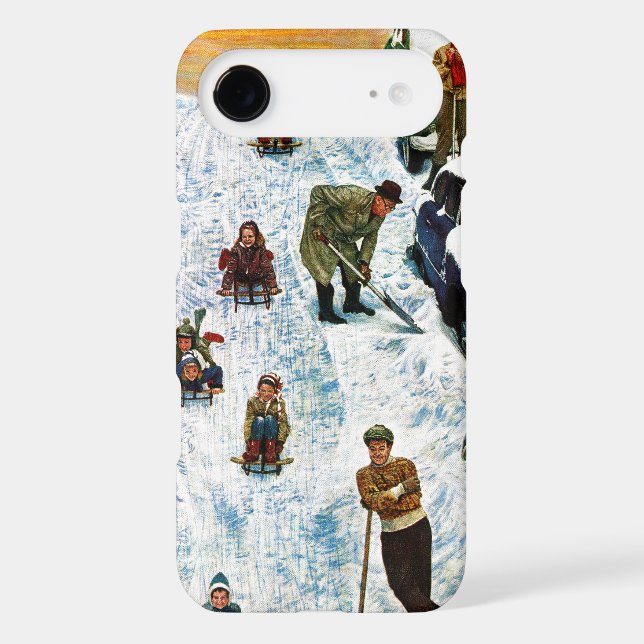 Sledding and Digging Out Case-Mate Samsung Galaxy Case (Back)