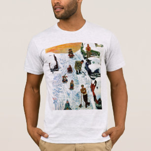 Sledding and Digging Out T-Shirt