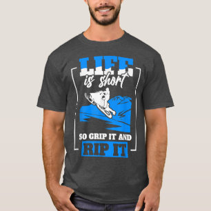 Sledding Snow Lover Snowmobiling Sled Snowmobile T-Shirt