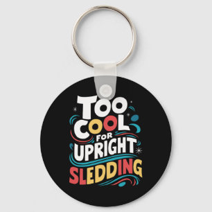 Sledding Snow Sled Winter Sport Winter Outdood Act Key Ring