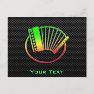 Sleek Accordion Postcard