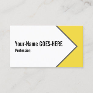 Sleek and Modern Executive Business Card