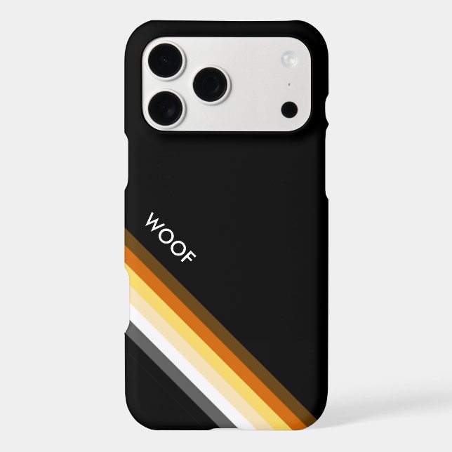Sleek Bear Pride Flag WOOF (Back)
