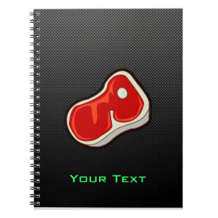 Sleek Butcher's Steak Notebook
