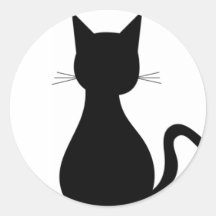 Sleek Cat Sticker
