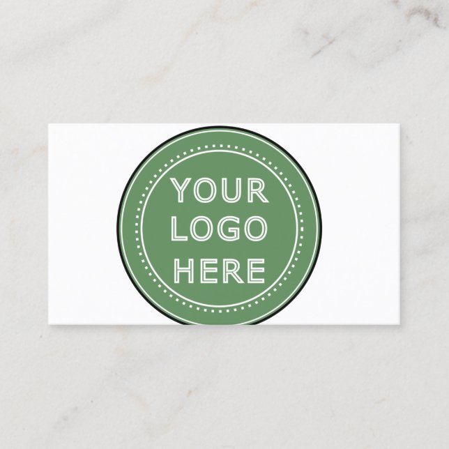 Sleek, contemporary, polished,& customisable. appointment card (Front)