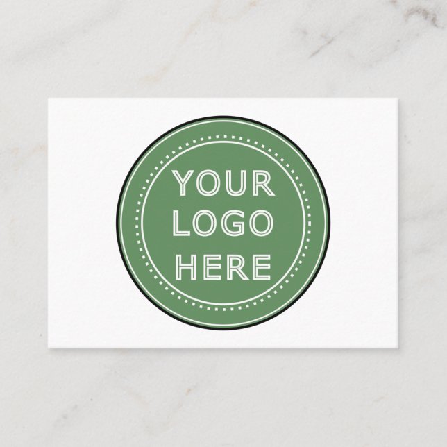 Sleek, contemporary, polished,& customisable. business card (Front)