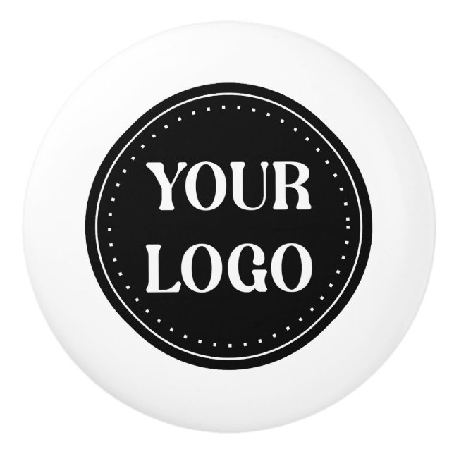 Sleek, contemporary, polished,& customisable ceramic knob (Front)