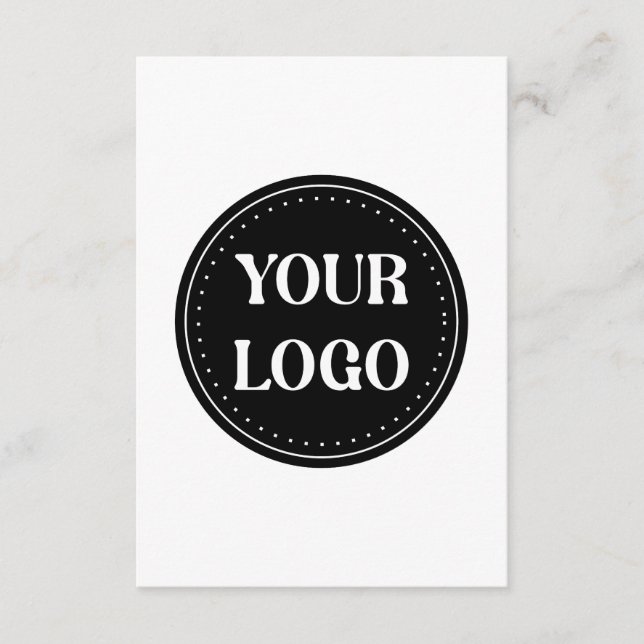 Sleek, contemporary, polished,& customisable enclosure card (Front)