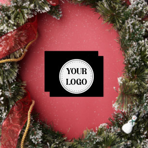 Sleek, contemporary, polished,& customisable. Foil Holiday Postcard
