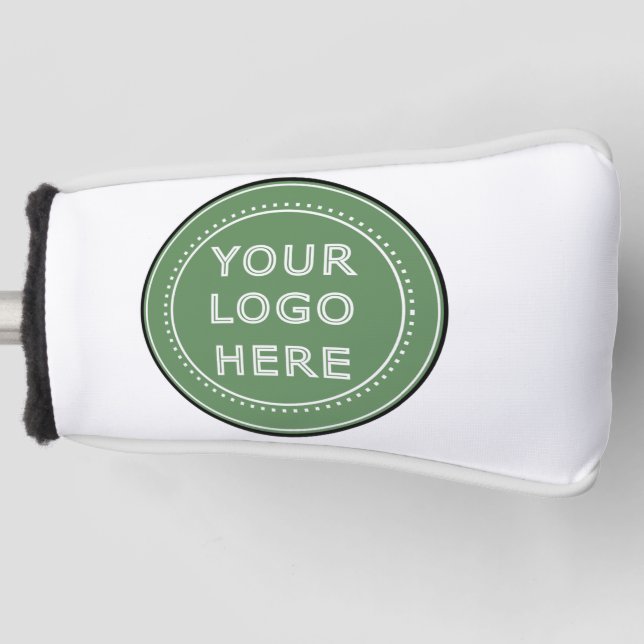 Sleek, contemporary, polished, & customisable. golf head cover (Front)