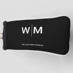 Sleek, contemporary, polished, & customisable. golf head cover