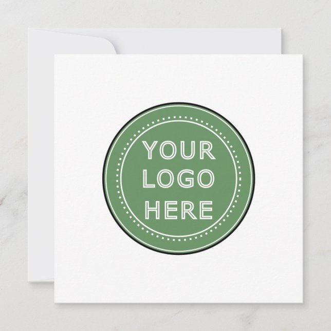 Sleek, contemporary, polished,& customisable. holiday card (Front)
