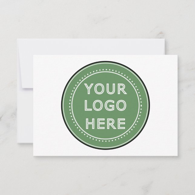 Sleek, contemporary, polished,& customisable. invitation (Front)