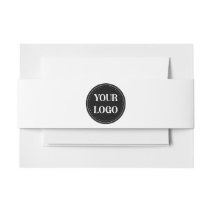 Sleek, contemporary, polished,& customisable invitation belly band