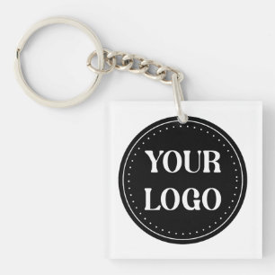Sleek, contemporary, polished,& customisable key ring